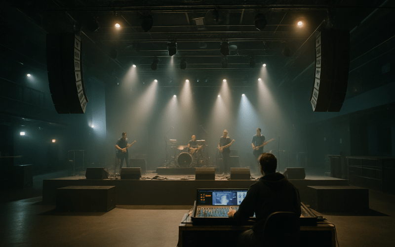 L-Acoustics A Series installed at Ultra Super Club in Makassar for live bands and EDM