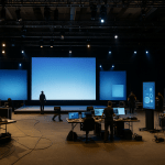 Emerging experiential designer blends retail sensibilities with major tech brand work