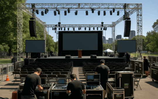 Inside Agency EA’s production of the Obama Presidential Center opening week