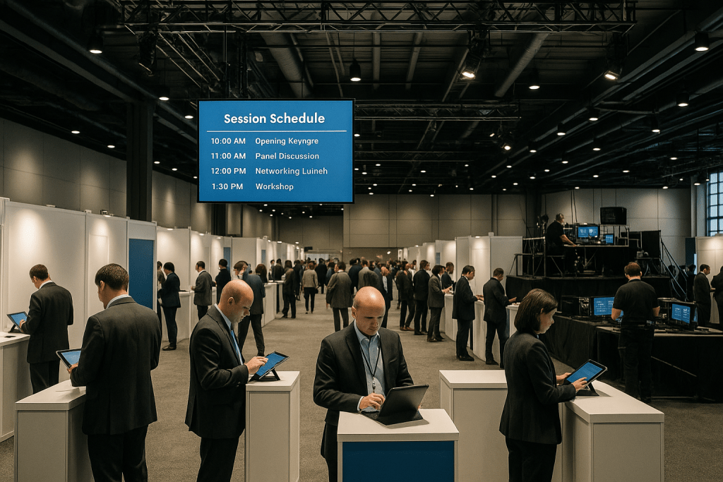 New event tech tools emerge for business travel and exhibitor lead capture