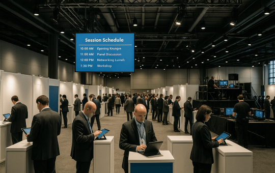 New event tech tools emerge for business travel and exhibitor lead capture