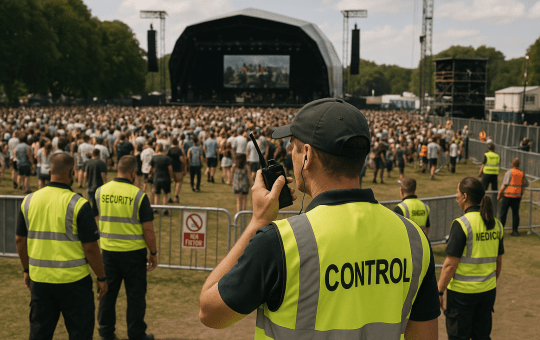 Why Two-Way Radios Still Power Large-Scale Live Events