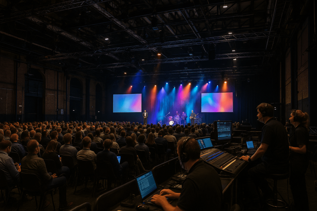 What corporate events can learn from live music and theatre