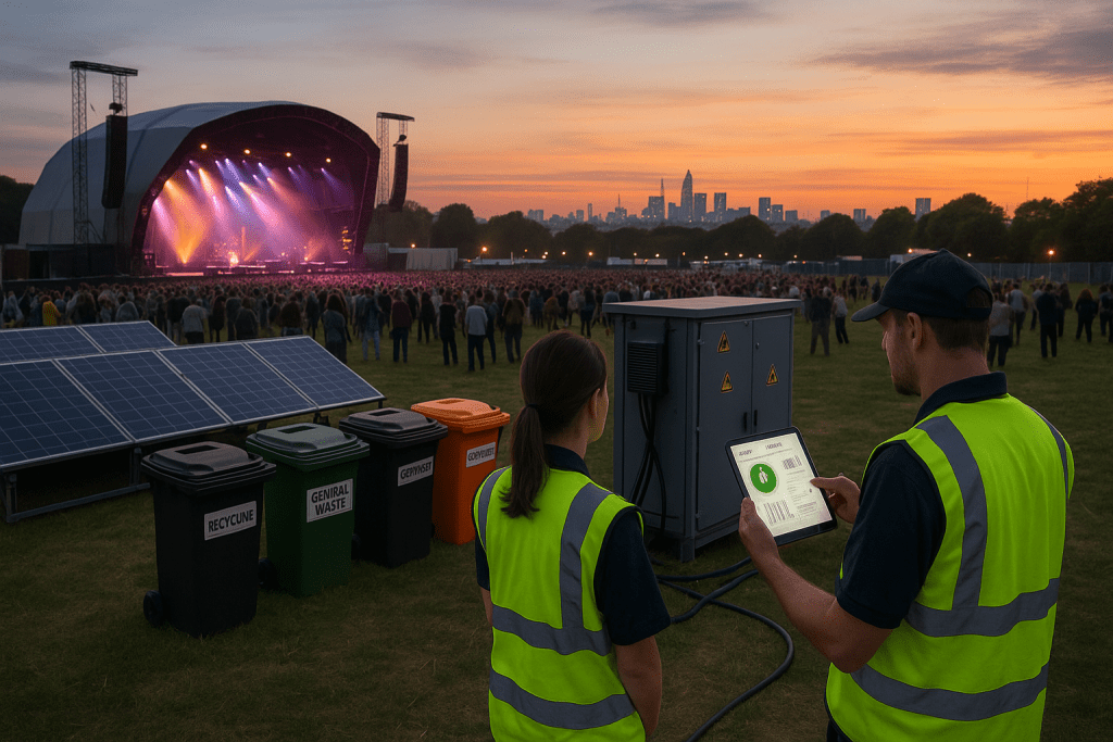 UK music plan backs Green Event Code and climate action