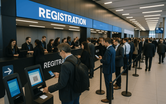 Onsite event tech judged in the first 90 seconds