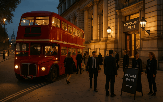 IWM Group adds vintage bus arrivals to London event offering