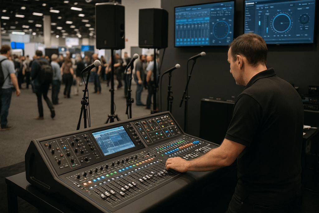 Sennheiser and Neumann showcase new professional audio tools at PLASA Show London