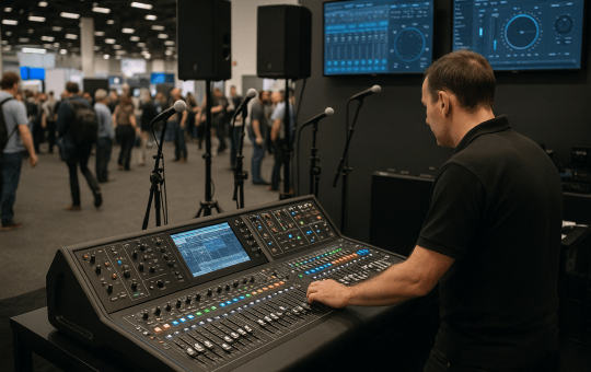 Sennheiser and Neumann showcase new professional audio tools at PLASA Show London