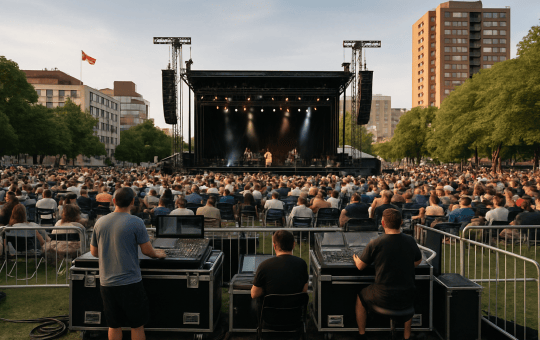 Canadian festivals expand outdoor and waterfront programming with AV-driven experiences
