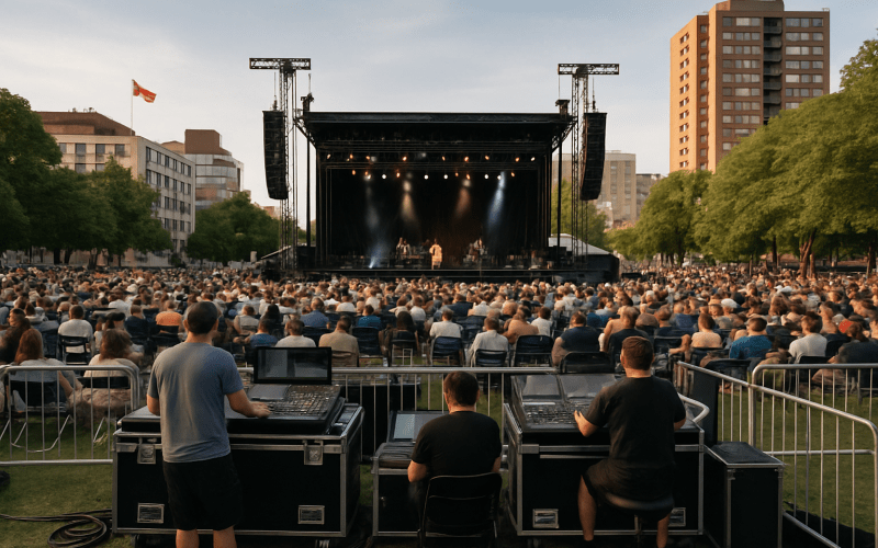 Canadian festivals expand outdoor and waterfront programming with AV-driven experiences