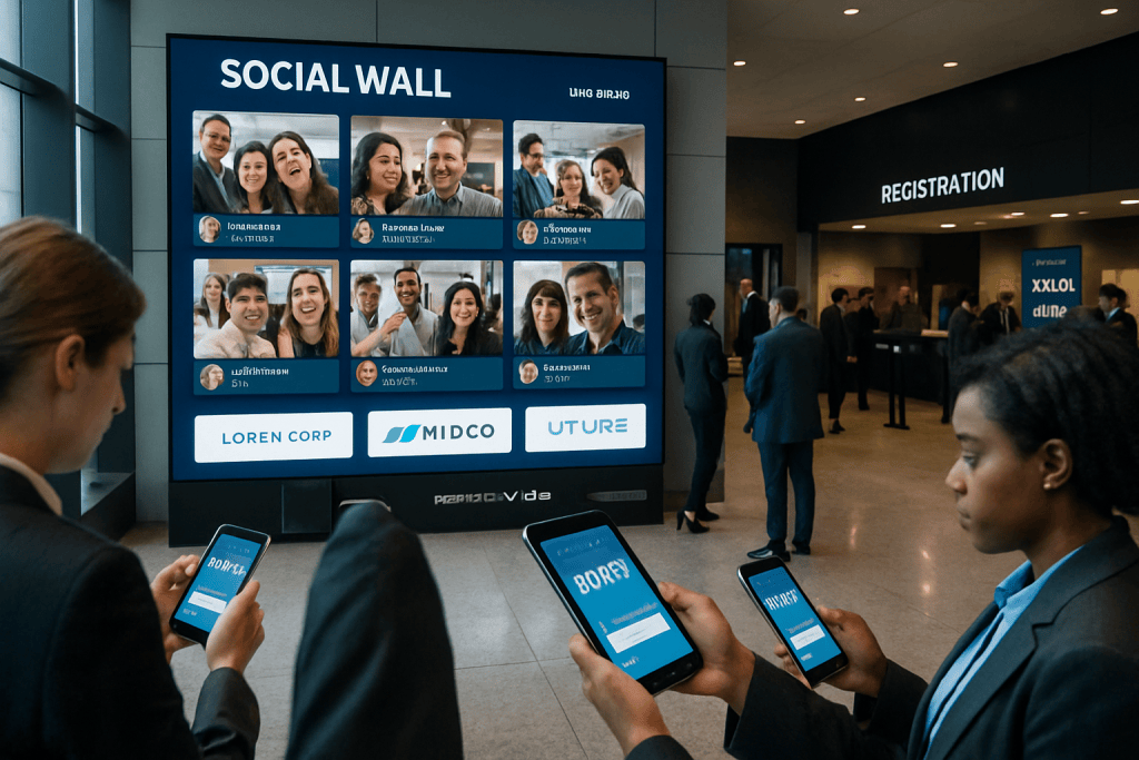 EventMobi integrates Walls.io to boost real-time attendee engagement