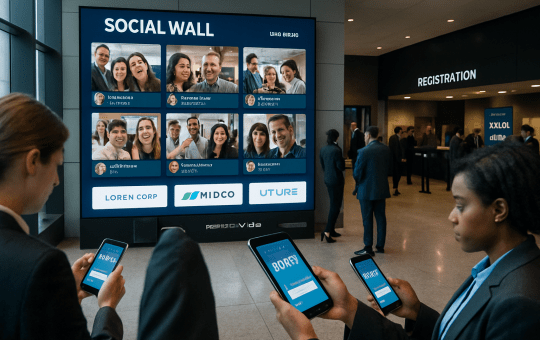 EventMobi integrates Walls.io to boost real-time attendee engagement