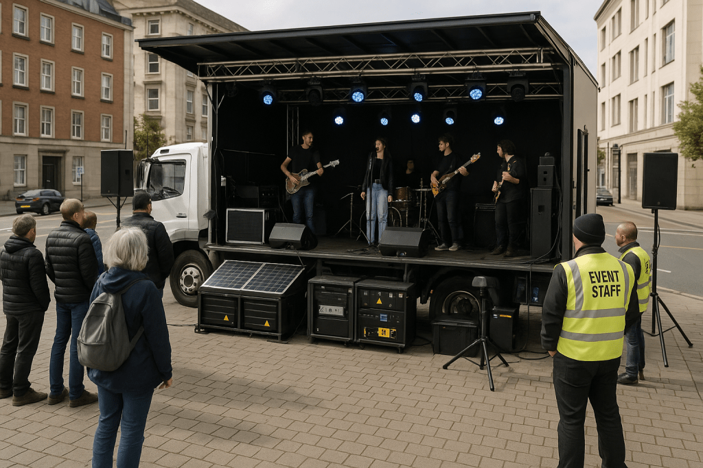 The Stage Bus expands sustainable mobile staging offer