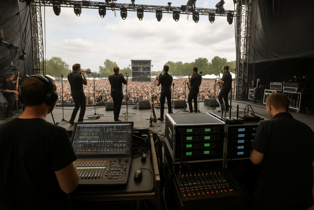 Sennheiser Spectra wireless systems support large-scale brass music festival deployment