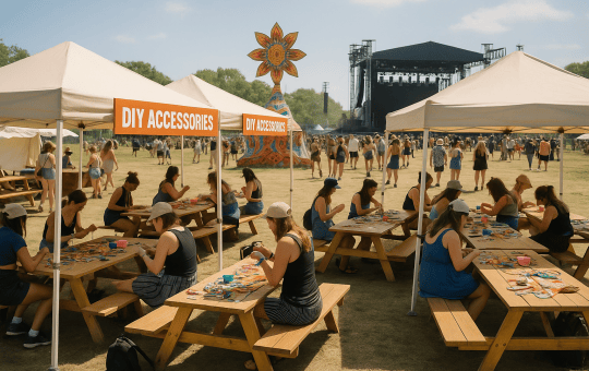 E-commerce marketplace debuts hands-on activation at Olivia Rodrigo’s Daisy Chain festival