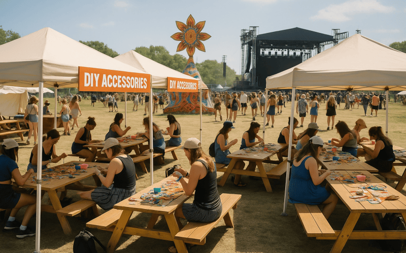E-commerce marketplace debuts hands-on activation at Olivia Rodrigo’s Daisy Chain festival