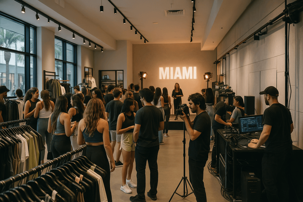 In-store influencer event in Miami highlights evolving experiential retail tactics