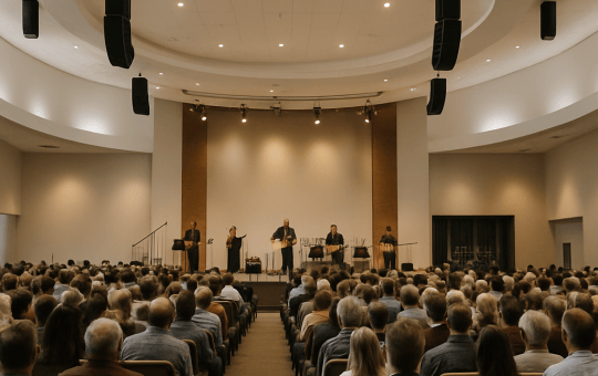 Grace Family Church installs Europe’s first L-Acoustics L-ISA system in a house of worship
