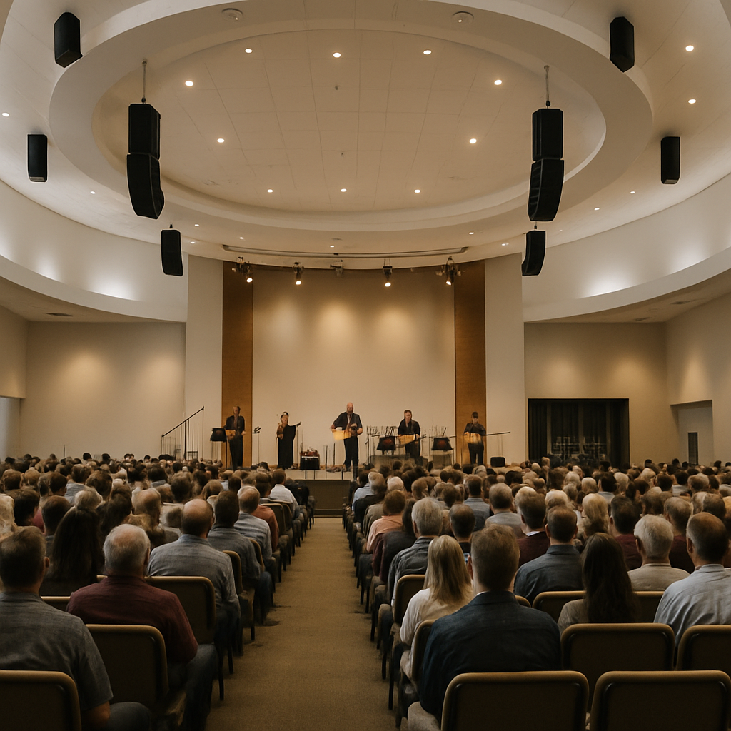 Grace Family Church installs Europe’s first L-Acoustics L-ISA system in a house of worship