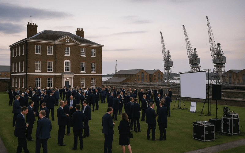 Historic Dockyard Chatham expands its role as event venue