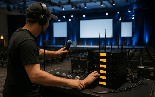 Sennheiser begins shipping Spectera SKM handheld transmitters for professional events