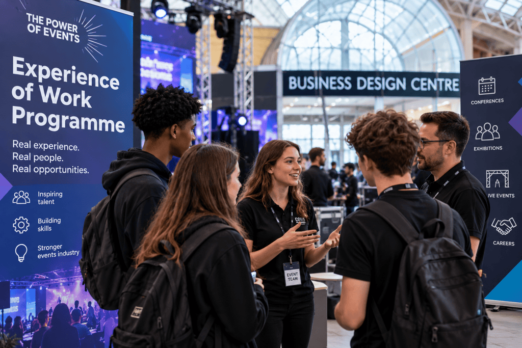 Experience of Work initiative targets 1,500 UK event roles
