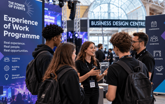 Experience of Work initiative targets 1,500 UK event roles