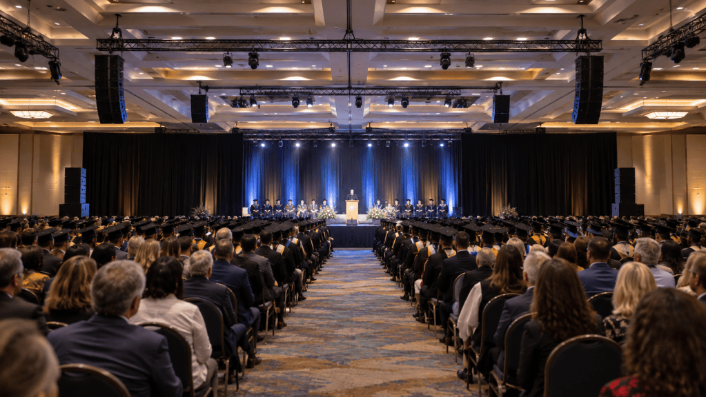 Jikei Gakuen Graduation Ceremony upgrades Sound with L-Acoustics