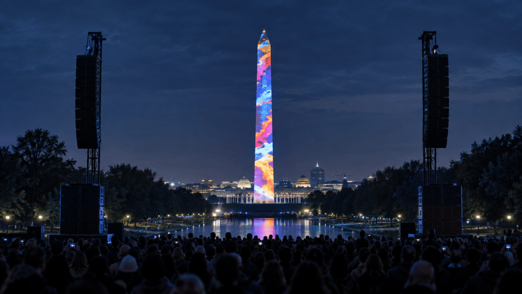 L-Acoustics System Powers Freedom 250 Spectacle At Washington Monument