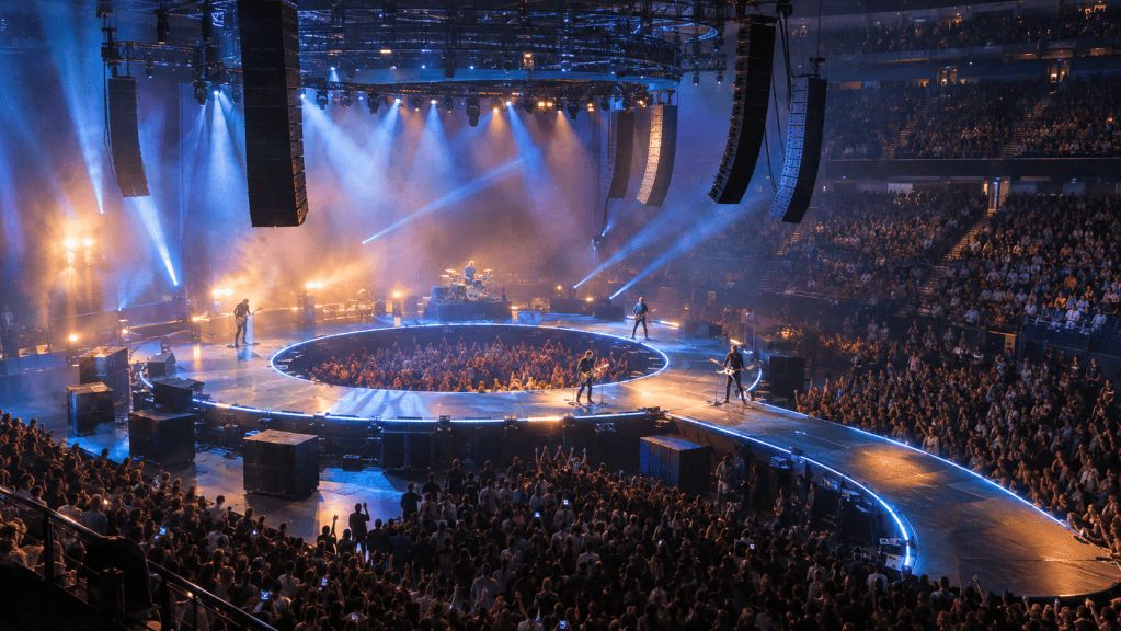 L-Acoustics K Series powers 5 Seconds of Summer Ring Stage Tour