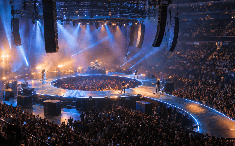 L-Acoustics K Series powers 5 Seconds of Summer Ring Stage Tour